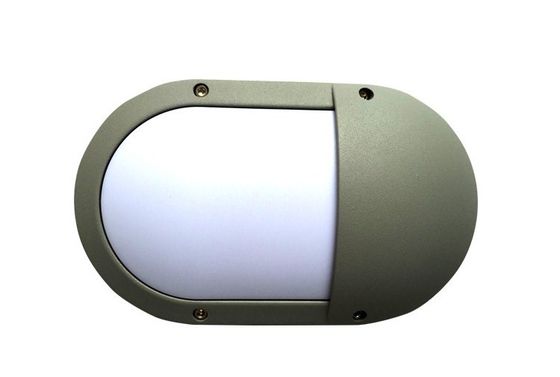 Çin Grey Oval Outdoor LED Ceiling Light 280mm IP65 Aluminum Slim RGB Panel Light Tedarikçi