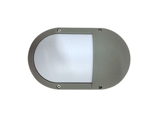 Çin PF 0.9 CRI 80 Corner Bulkhead Outdoor Wall Light For Bathroom Milky PC Cover Tedarikçi